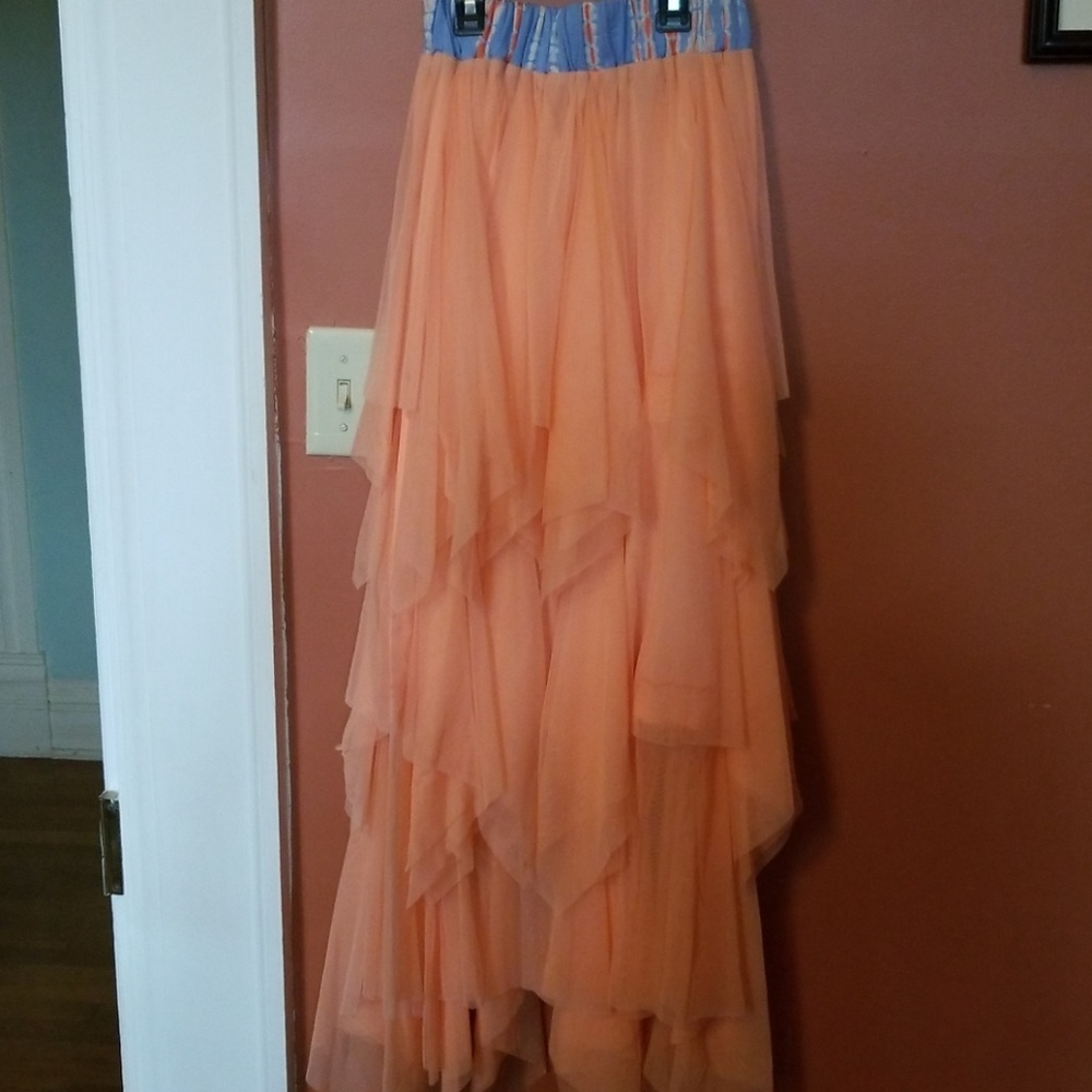 Jak and peppar layered skirt